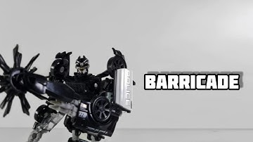 Barricade-Transformers Stop Motion