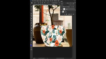 Set your own theme on vase using photoshop #shorts #photoshoptutorial #shortsvideo