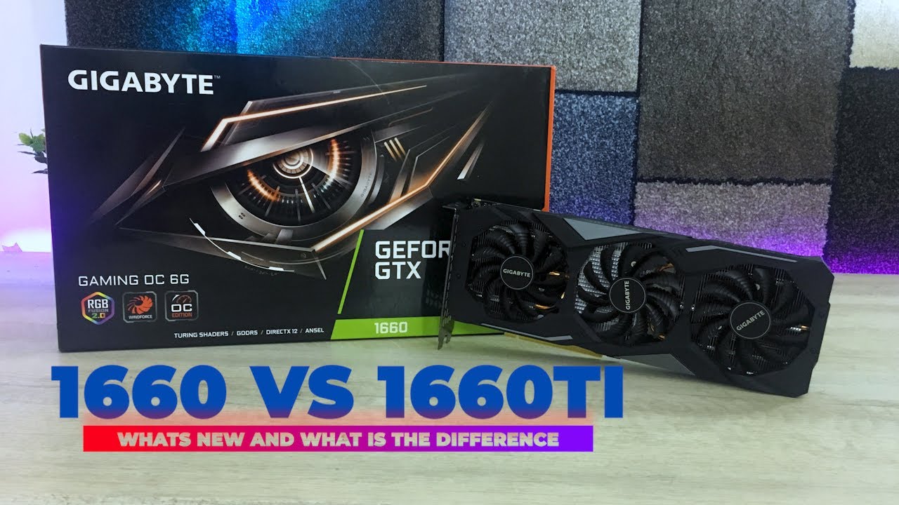 Nvidia GTX1660 OR GTX1660TI..?