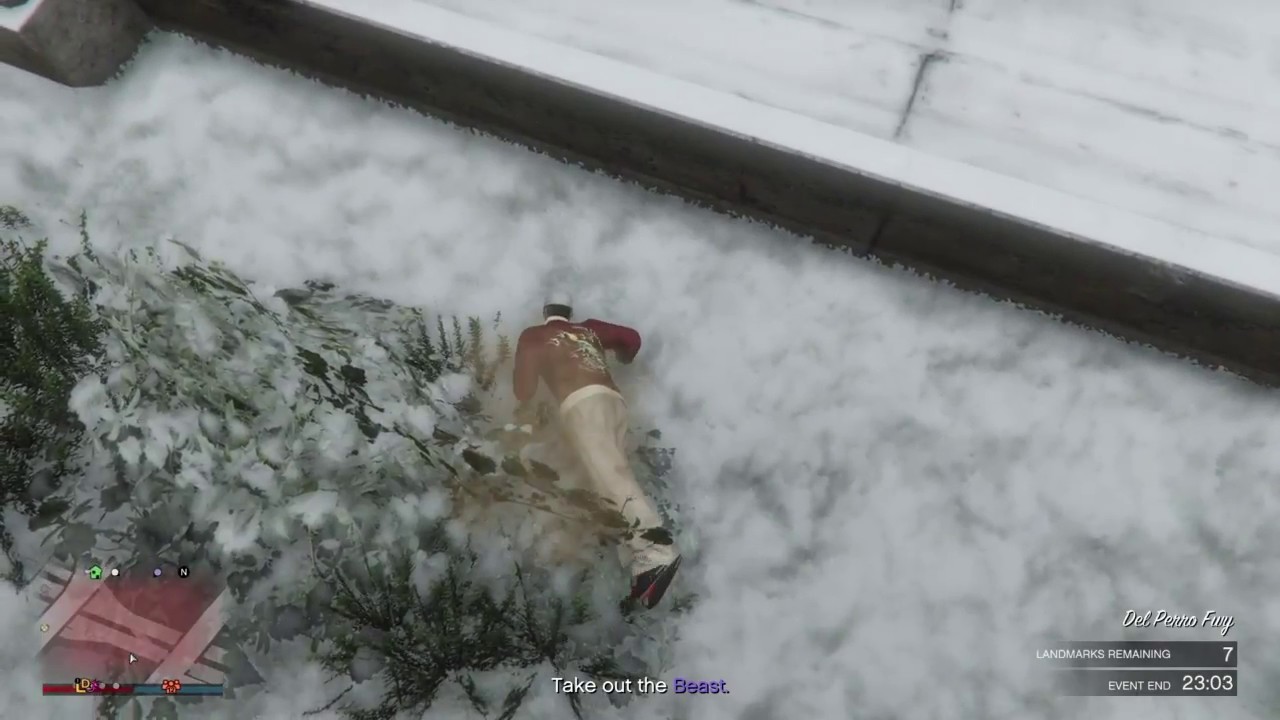 Gta 5 online winter wonderland! - YouTube