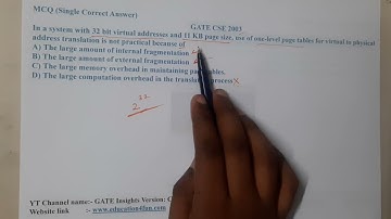 GATE CSE 2003