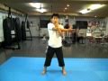 「格闘技トレーニングでダイエット」（準備体操1）