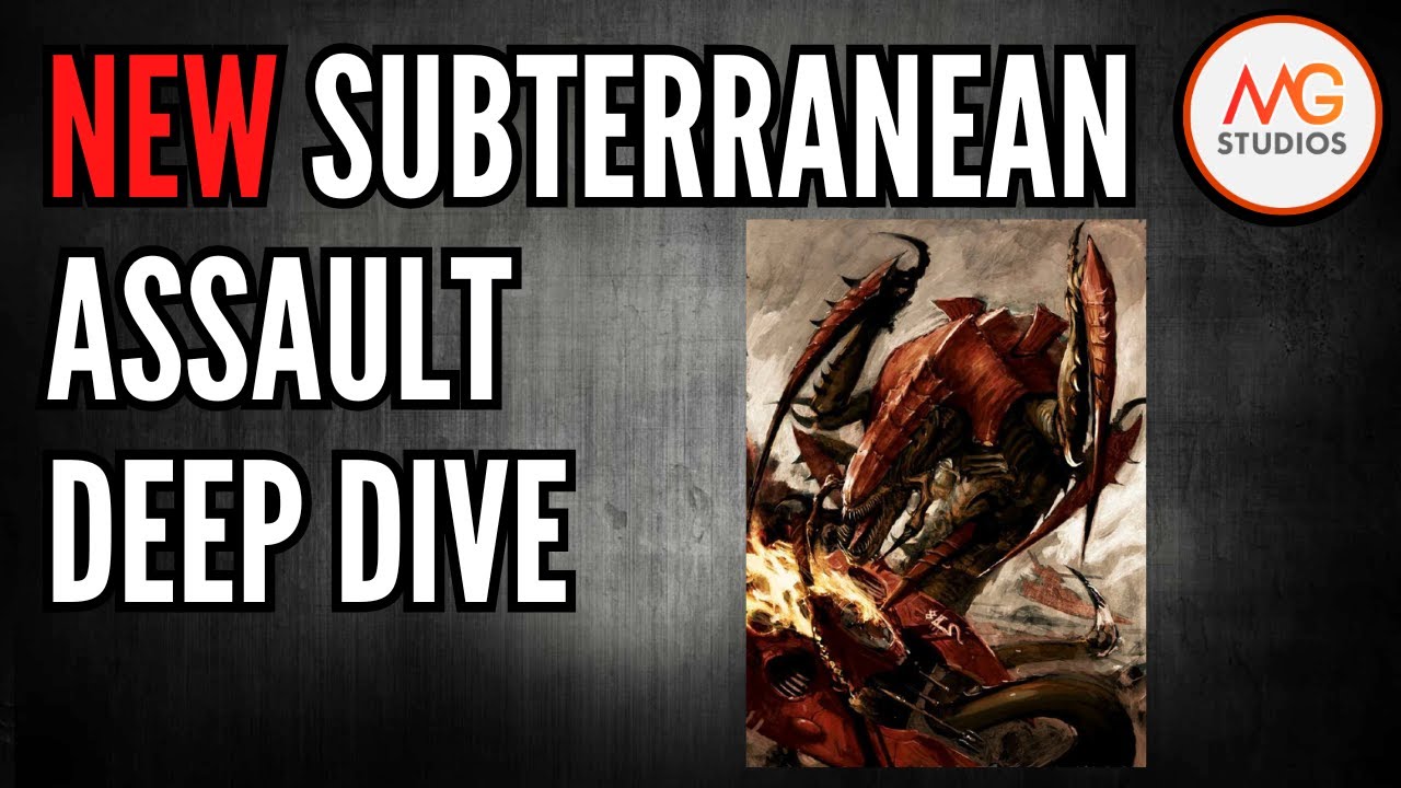 НОВЫЙ подробный обзор подземного нападения тиранидов | Warhammer 40k 10th Ed