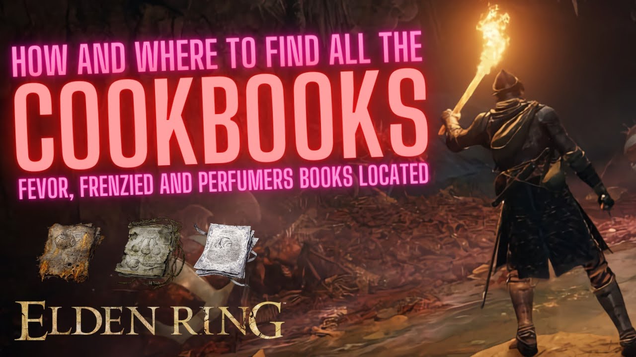 How and where to find all Fevor Frenzied Perfumer cookbooks Elden Ring YouTube