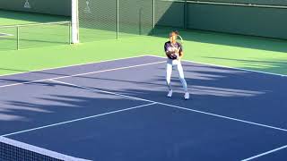 Leylah Fernandez | Indian Wells 2021 | Practice Court | Short Court
