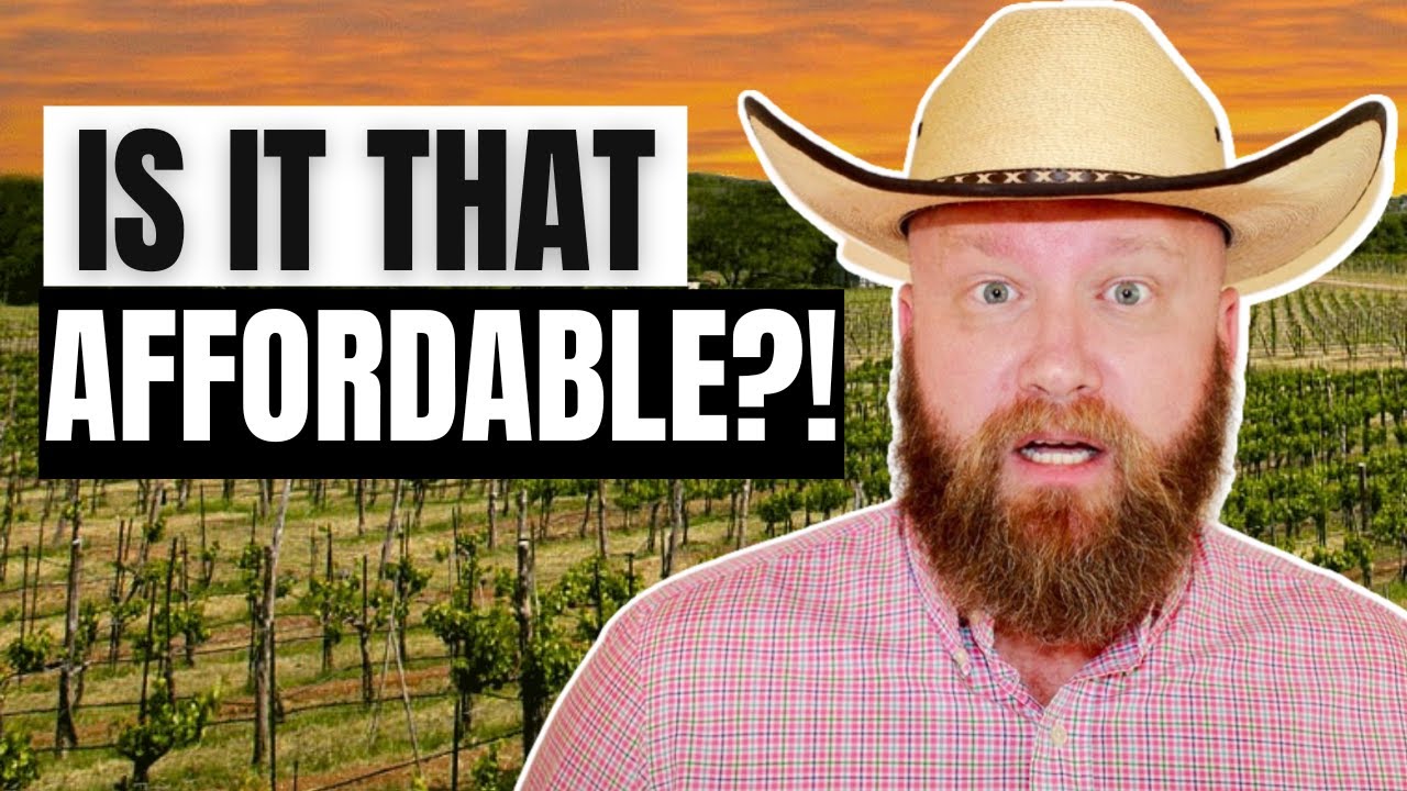 30.47 Acres For Sale Texas Hill Country Vineyard YouTube