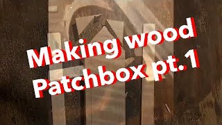 Famous Making a wooden  patch box part 1. Profile