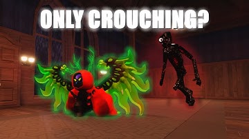CAN YOU BEAT DOORS WHILE ONLY CROUCHING? l Roblox Doors