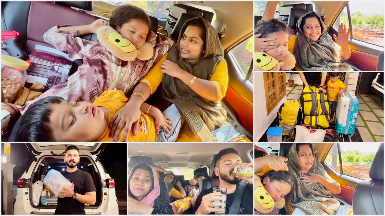 Mashurayude 7th Month Function nu Mangalore ileku 😍 | On The Way To Mangalore 🚘 | Basheer Bashi