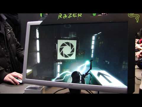 Portal 2 - sneak peek from CeBIT 2011 (Razer's Hydra controller)