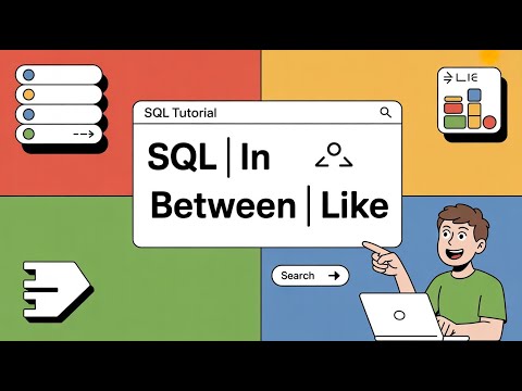 SQL IN, BETWEEN & LIKE Operators Explained 💻 | Easy Examples for Beginners