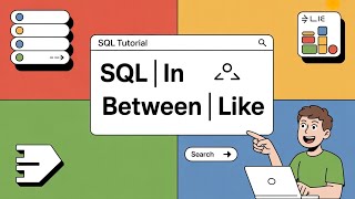 SQL IN, BETWEEN & LIKE Operators Explained 💻 | Easy Examples for Beginners