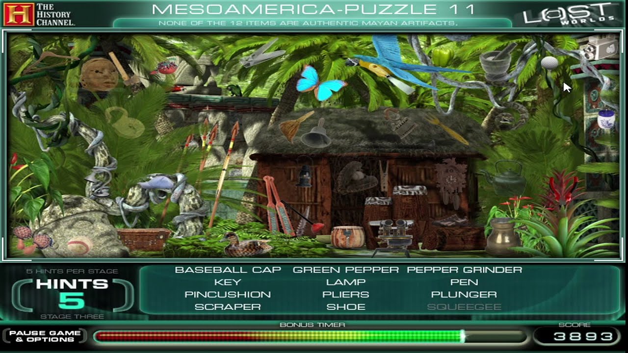 The History Channel : Lost Worlds (Windows game 2008)