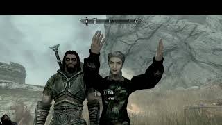 I killed her Mother and she thanked me #skyrim