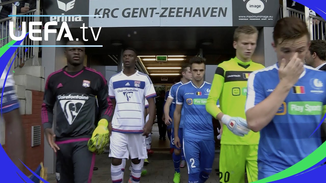 Gent 03 Lyon UEFA Youth League highlights YouTube