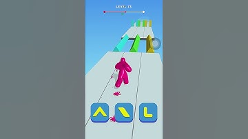 Blob shifter 3D level 73 gameplay 🔷🟦🔻#gameplay #reels #blobshooter3d #shorts