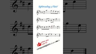 Sightreading 4 Flute!