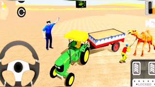 Indian village crazy tractor simulator / Realistic offroad truck driver 2021 / Android Gameplay screenshot 4