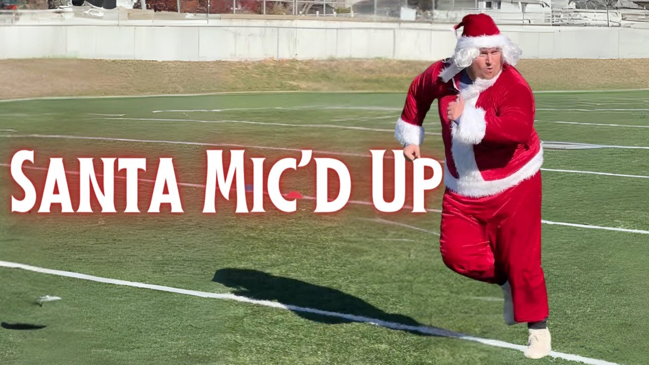 Santa Mic'd Up: Training for Christmas