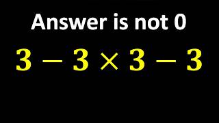 99% Get This Wrong – USA &amp; UK Math Challenge!