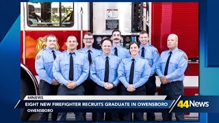 Firefighter recruits graduate in Owensboro