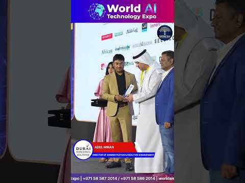 Attendee testimonial video from World AI Expo Dubai