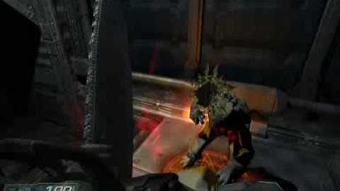 Doom 3 Chainsaw Massacre on CPU