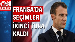 Fransada Seçim Ikinci Tura Kaldı Macron Ve Le Pen Yeniden Yarışacak