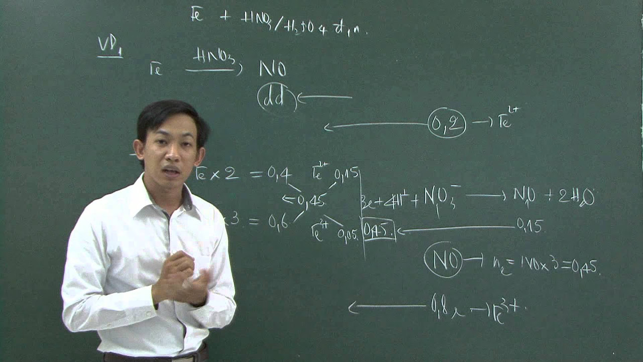 Fe - SẮT TÁC DỤNG HNO3/H2SO4 ĐẶC NÓNG P1 - youtube