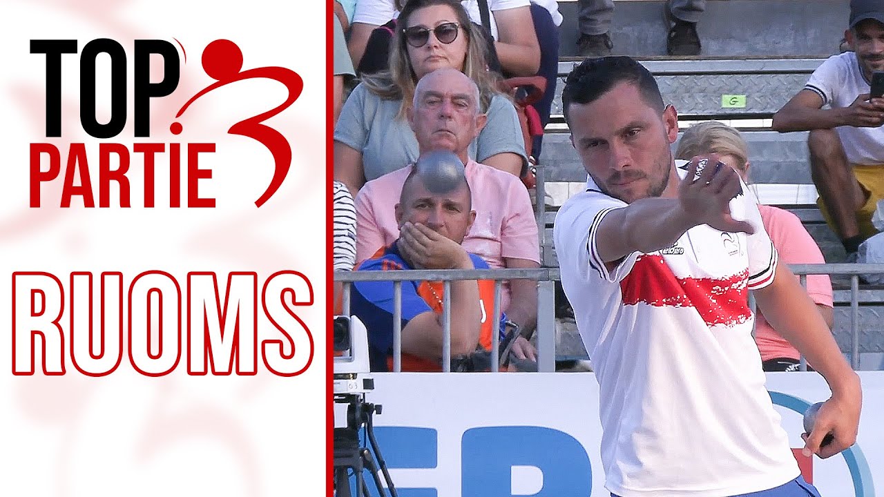 TOP 👍🏻 32e GIRAUD vs GRANGEON : International triplette à pétanque de Ruoms 2025