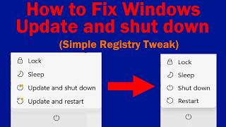 How To Disable Windows Update and shut down