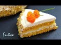 Морковный торт со сметанным кремом / Нежный, не приторно сладкий домашний торт / Carrot Cake 4K