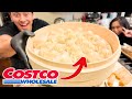 Cooking Soup Dumpling Dinner from Costco