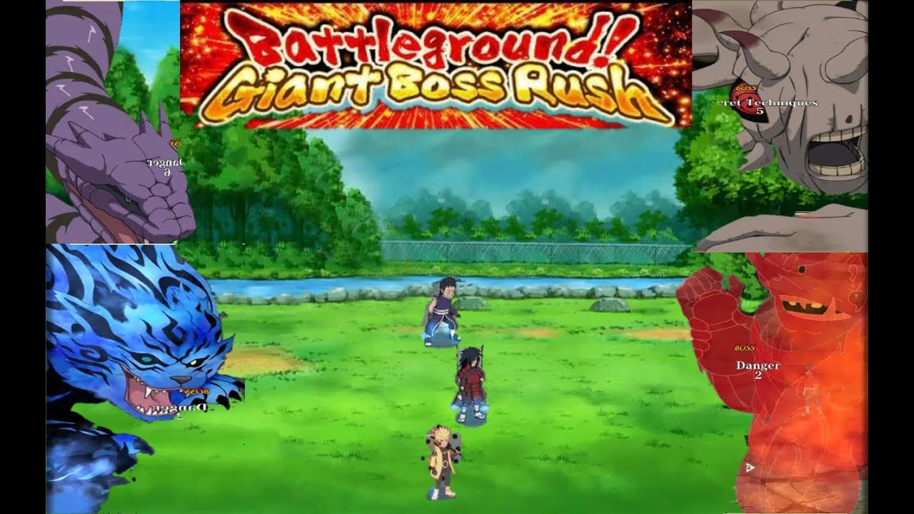 Naruto Blazing: Giant Boss Rush S-Rank,*1 pearl Use*