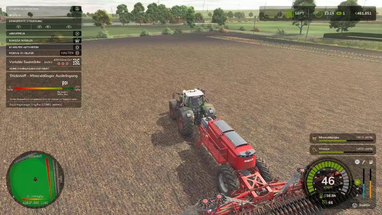 Farming Simulator 25 neuer anhänger BGA arbeit und Hoferweitwerung