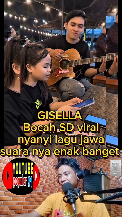 Gisella bocah SD viral nyanyi lagu jawa, enak banget suaranya