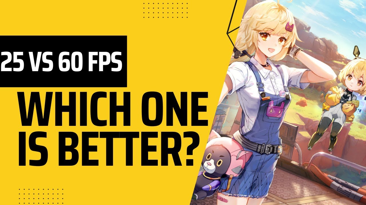 25 FPS vs 60 FPS Tower of Fantasy PC YouTube