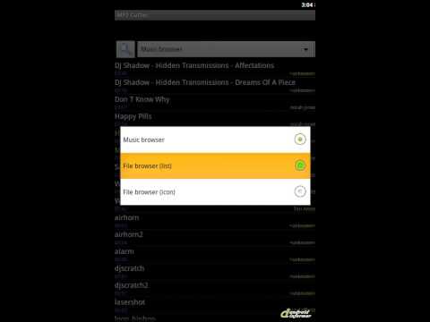 MP3 Cutter Demonstration
