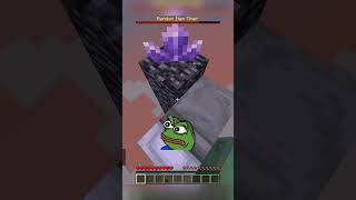 I might have cheated here #minecraft #minecraftshorts