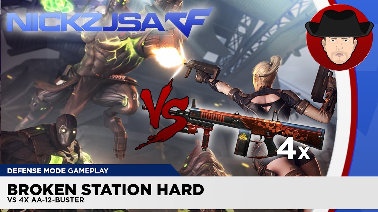 Broken Station Hard VS 4x AA-12-Buster | CROSSFIRE Indonesia 2.0