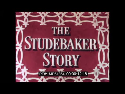 STUDEBAKER STORY SOUTH BEND INDIANA AUTOMOBILE MANUFACTURER 1953 STARLIGHT COUPE MD61364