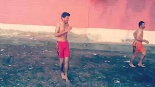 Manzir Ranjan Kabaddi Practice