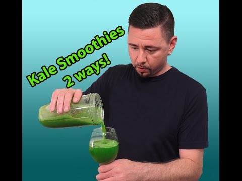 kale-smoothies-2-ways