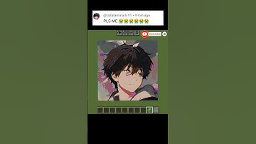 Subscribe Profile Pixel Art in Minecraft | Part 33 🎨🧱 #MinecraftShorts