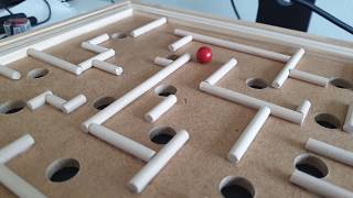 Automatic labyrinth game