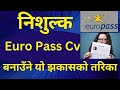 Create free best cv for europe  europass cv for europe jobs  europass cv formats