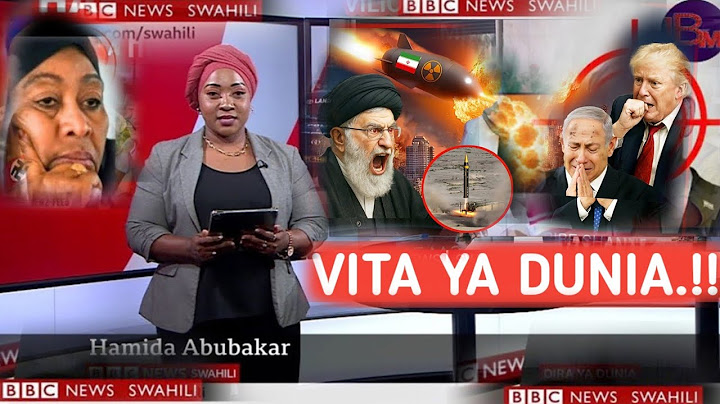 AMKA NA BBC SWAHILI LEO JUMANNE ASUBUI TAR.24.6.2025