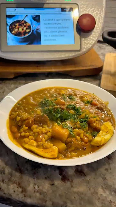 Cholent in Thermomix TM6 #cholent #cooking #thermomix #recipe #thermomixrecipes #jewishfood #sabath