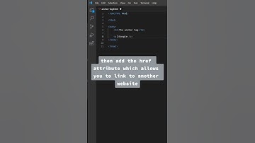 How to use the a tag in HTML