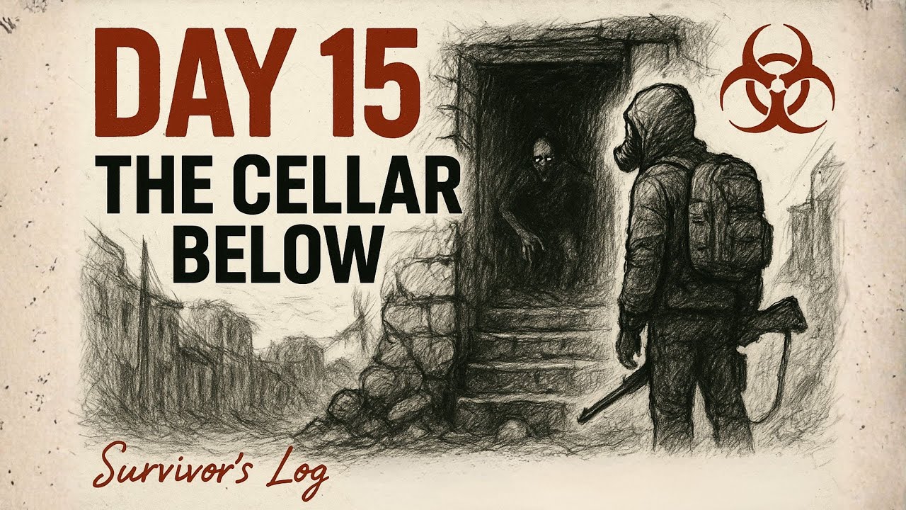 Day 15 — The Underground Cell (Zombie Apocalypse Short Film | Hidden Prison Below the Ruins)